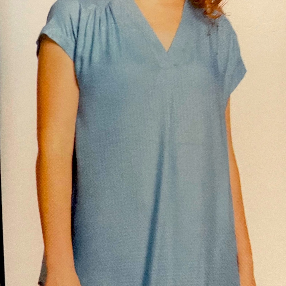 Nine West little blue XXL brand new ladies top